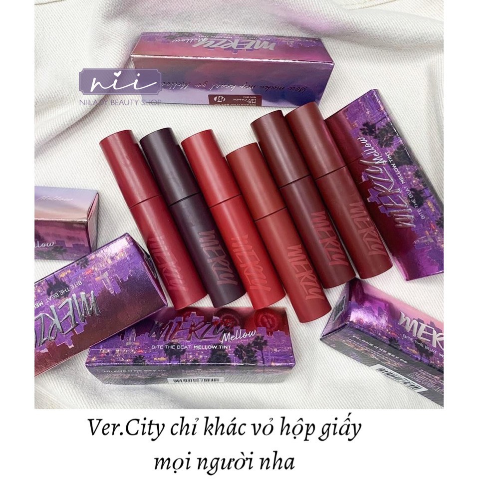 🌸Dangkimly 🌸  Son Merzy Bite The Beat Mellow Tint | BigBuy360 - bigbuy360.vn