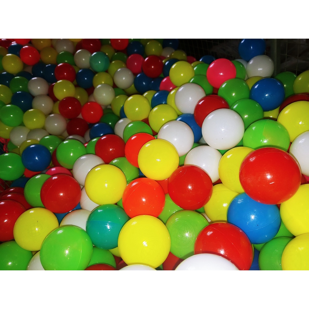 Bóng Nhựa Chùm 100 quả Việt Nam An Toàn Cho Bé Nhiều Màu pi 5,5cm