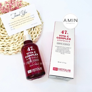 Tinh chất dưỡng trắng da - vita c complex ampoule 47%