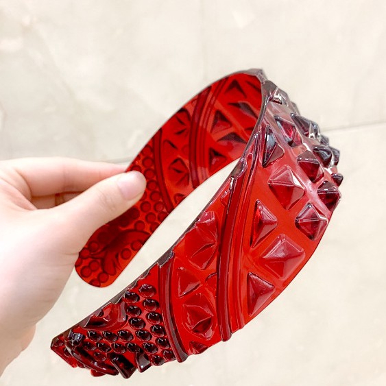 Cài Tóc Haimeikang Trong Suốt Họa Tiết Quả Dứa Xinh Xắn Thời Trang Cho Nữ