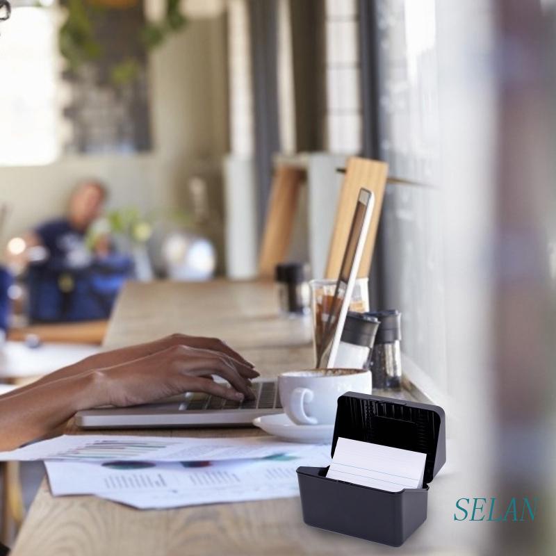 Hộp Đựng Thẻ Danh Thiếp 3 X 5 Inch 300 Ngăn Bằng Nhựa