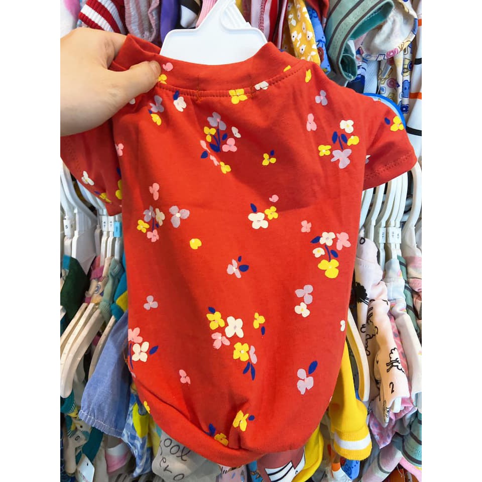 [ XẢ KHO ] áo thun cotton có tay dành cho chó mèo từ 500gr đến 6kg