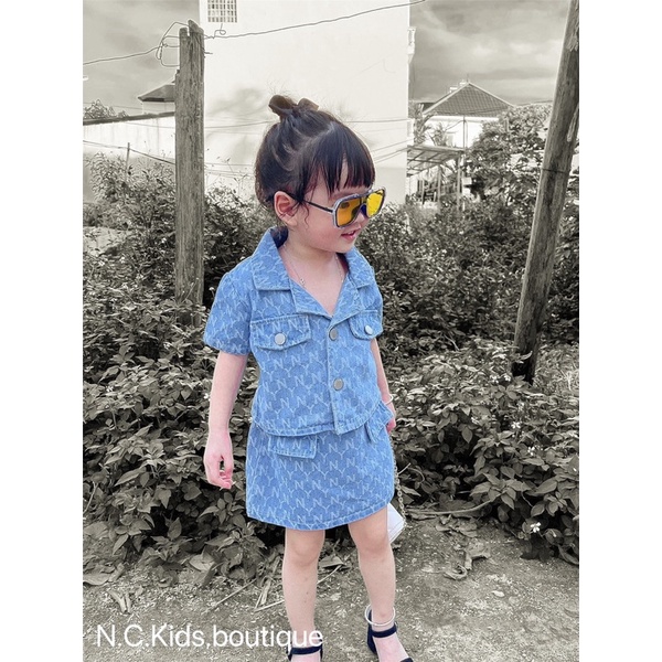 Bộ bò ny cho bé gái