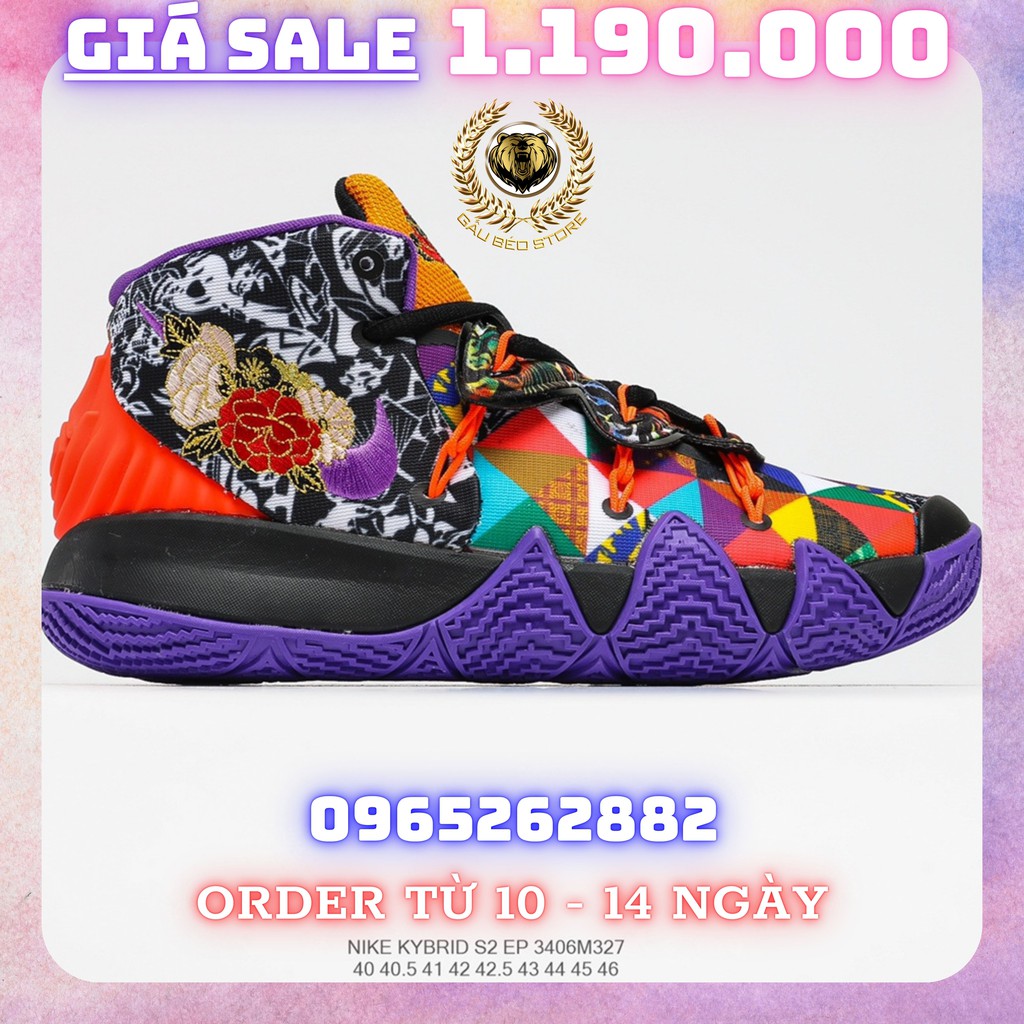 Order 1-2 Tuần + Freeship Giày Outlet Store Sneaker _Nike Kyrie S2 HybridChinese New Year MSP: 3406M3271