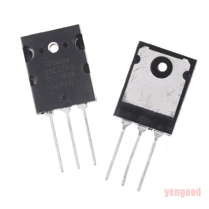 Cặp bóng bán dẫn công suất 2SA1943 &amp; 2SC5200 PNP thay thế tiện dụng