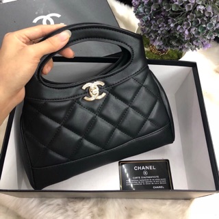 Túi CN da mềm hai quai có dây đeo vai tết da sang chảnh