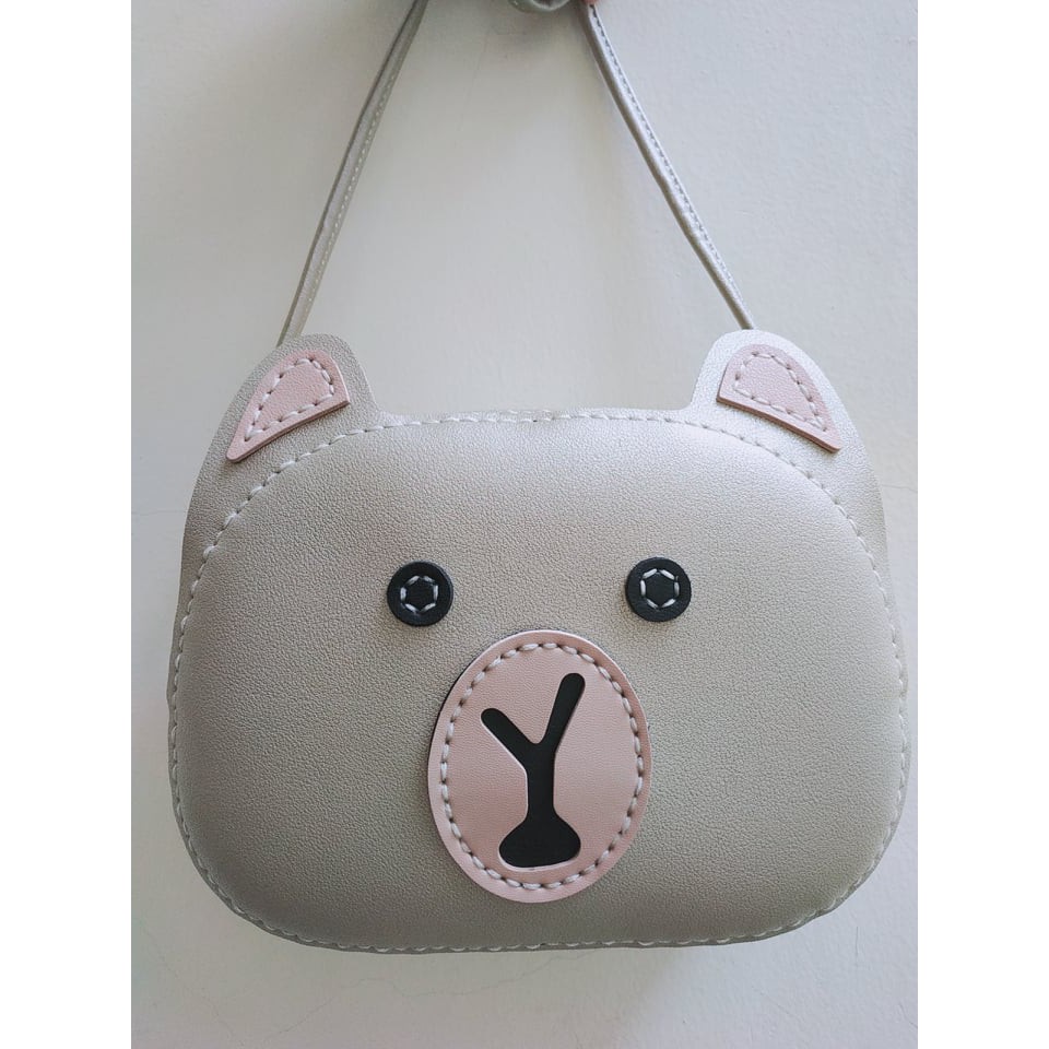 Túi tự làm nguyên liệu làm túi handmade Balo Gấu có video hướng dẫn Kawaii_Handmade