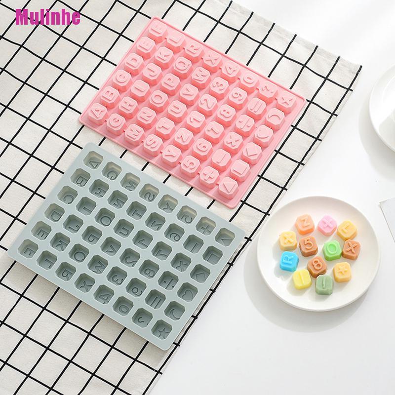 Khuôn Silicone Làm Đá / Sô Cô La / Bánh Hình Chữ Cái