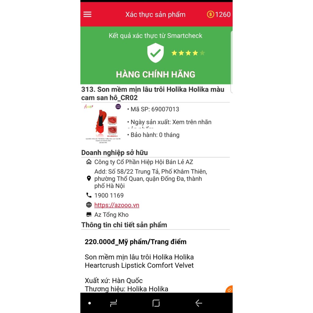 (#review_hình_bên) Son lì holika holika mẫu mới 2019 | BigBuy360 - bigbuy360.vn