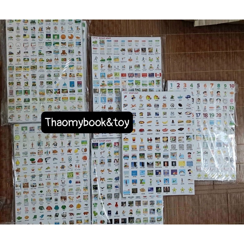Sticker Từ vựng tiếng anh Smart start lớp 1 đến lớp 5 chuẩn chương trình BGD