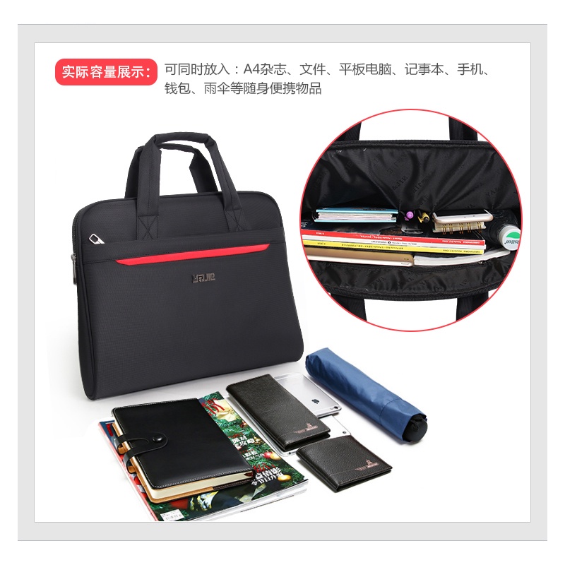 Túi Đựng Hồ Sơ Bằng Vải Oxford In Họa Tiết Thời Trang Công Sở Cho Nam Ốp | BigBuy360 - bigbuy360.vn