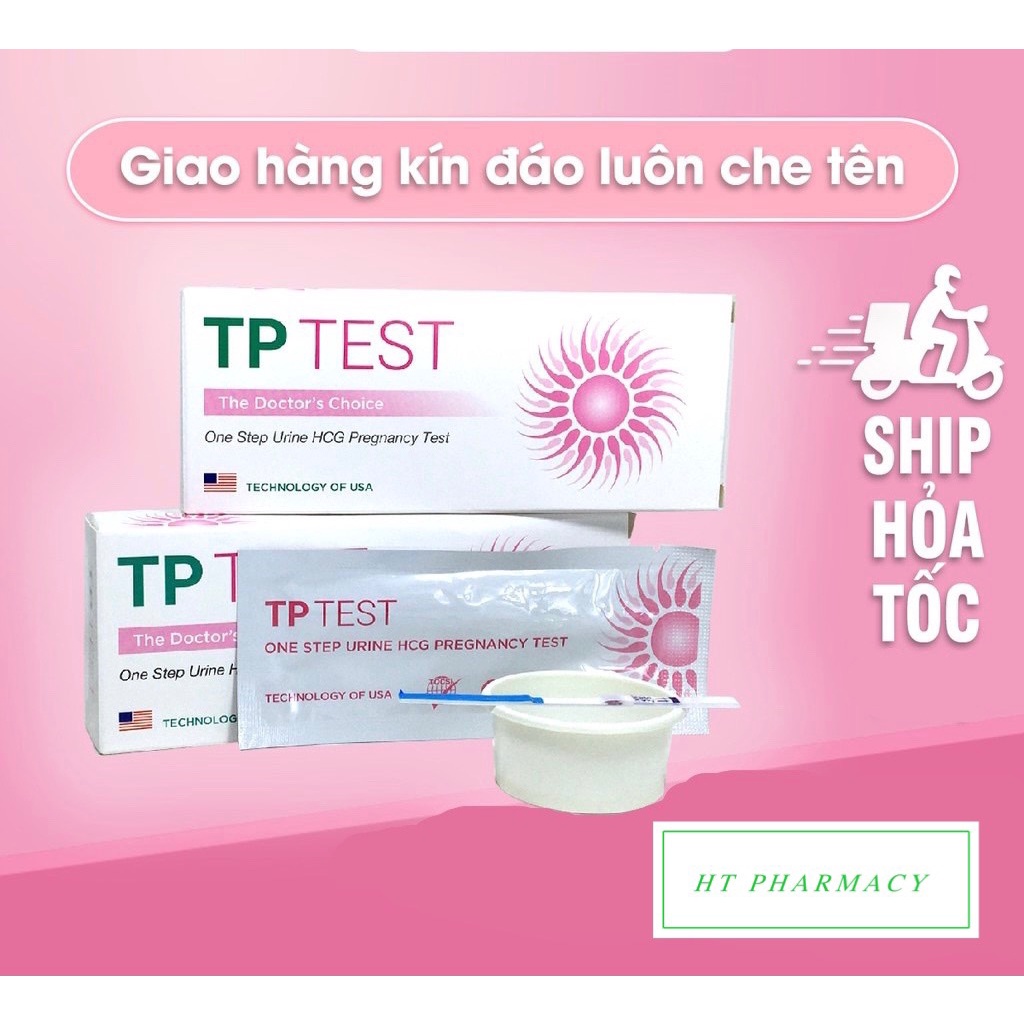 Que thử thai nhanh TP Test ( Công Ty Dược Phẩm Tín Phong)