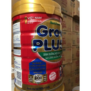 Sữa Nuti Grow plus đỏ 900g date mới