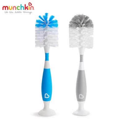 Cọ bình sữa Munchkin Deluxe sợi nylon cao cấp mềm mại