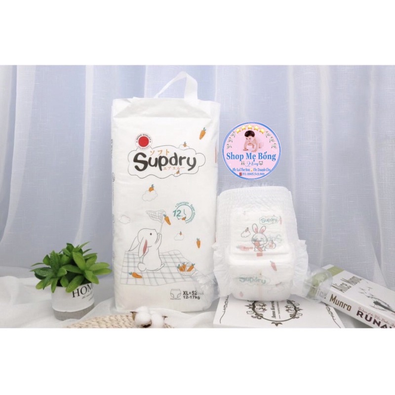 🍒Tã/Bỉm🍒Dán/Quần SUPDRY XANH CAO CẤP-SUPDRY TRẮNG đủ Size S72-M66/M64-L58-XL52-XXL50-XXXL46