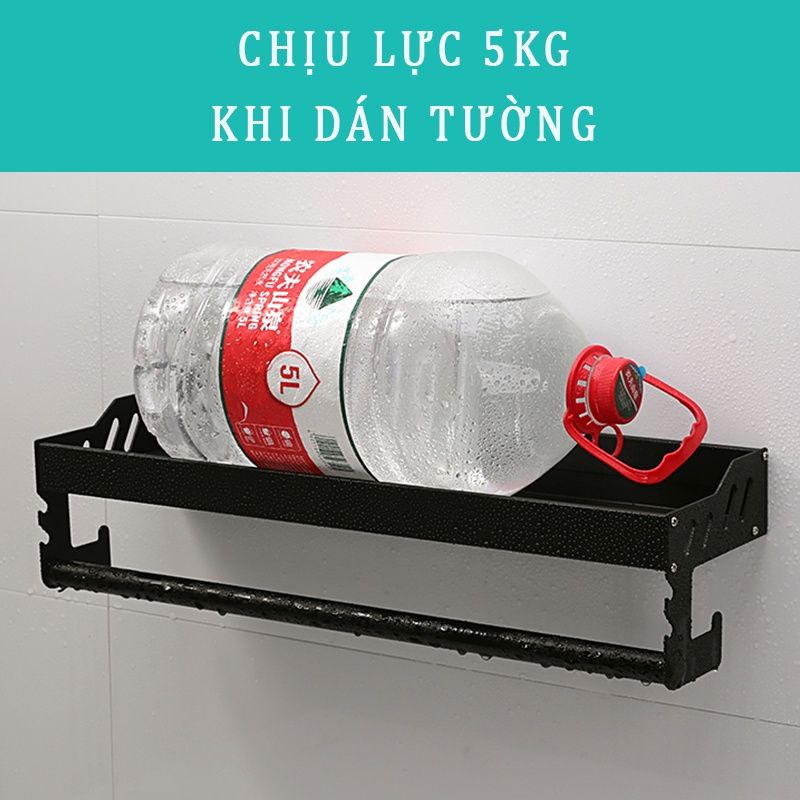 Kệ Nhà Tắm Sơn Tĩnh Điện Cao Cấp, Phong Cách Hiện Đại, Dán Tường Tiện Dụng