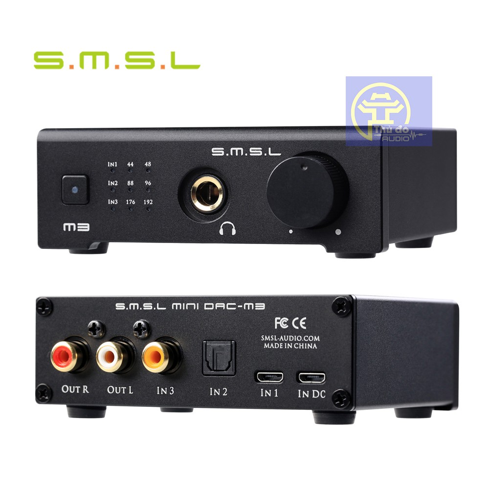 SMSL M3 Dac giải mã âm thanh 24 bit/192 kHz