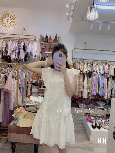 VÁY SUÔNG VIỀN BÈO ĐUÔI CÁ | BigBuy360 - bigbuy360.vn