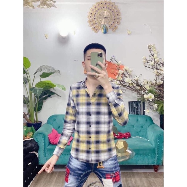 [HÀNG CAO CẤP] Áo sơ mi nam dài tay ,chất liệu cotton thoáng mát, không nhăn, không bai xù