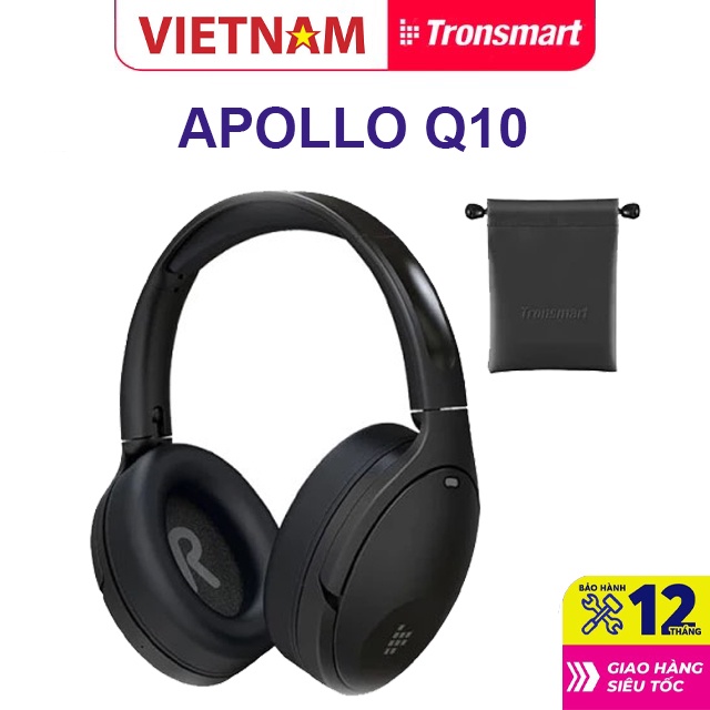 Tai Nghe Tronsmart Apollo Q10 Bluetooth 5.0 Hoạt Động Loại Bỏ Tiếng Ồn 100-hour Rong Chơi, Cảm Ứng/Ứng Dụng Điều Khiển