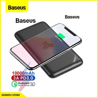 Pin dự phòng tích hợp sạc nhanh không dây Baseus S10 Bracket Power Bank 10,000 (10W Wireless, 18W PD/ Quick Charge 3.0)