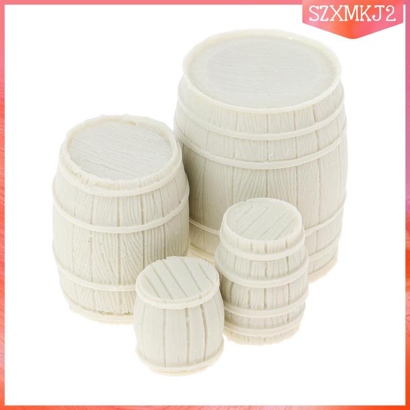 Set 4 Mô Hình Cát Chảy 4x Bằng Nhựa Resin 1: 35 Làm Đồ Thủ Công Nghệ Thuật