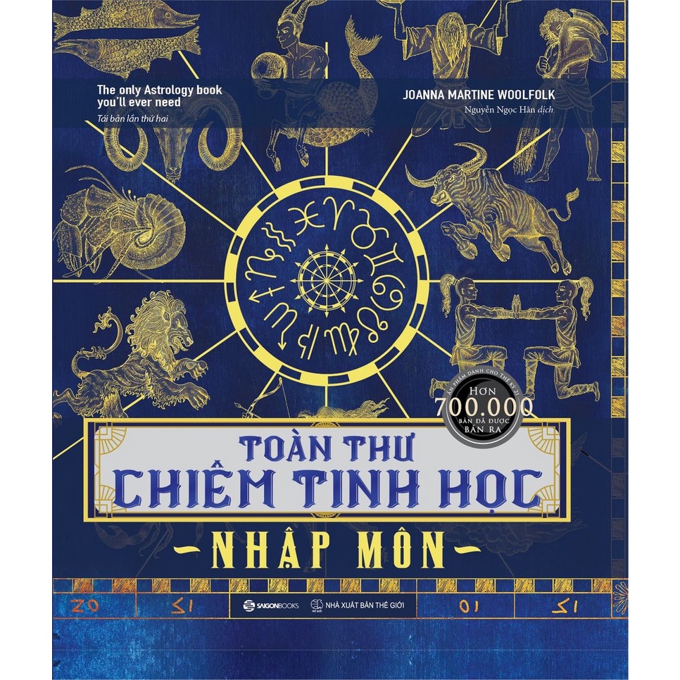 Sách - Toàn thư chiêm tinh học nhập môn - Tác giả Joanna Martine Woolfolk