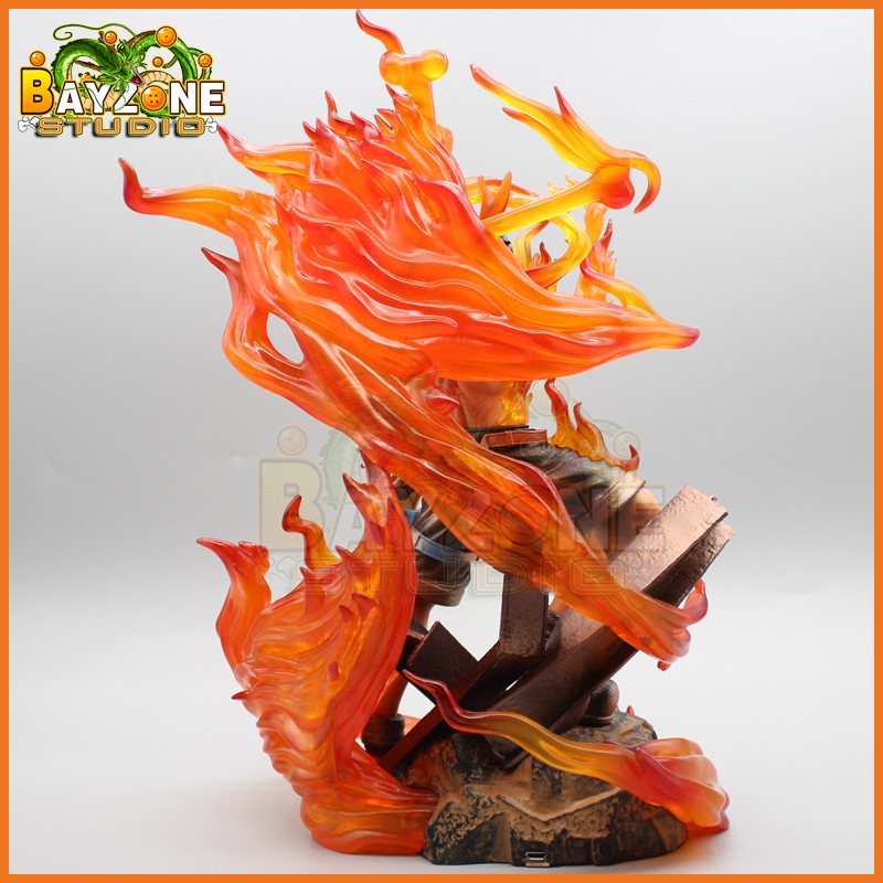 Mô hình ace hỏa quyền kèm hiệu ứng siêu đẹp ( one piece )