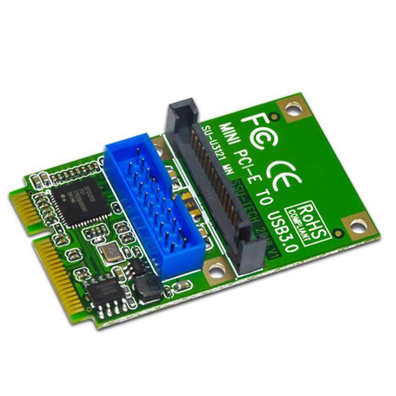 Card Chuyển Đổi Mini Pci-E Sang Usb3.0 Pcie Sang 19pin / 20pin Thẻ | WebRaoVat - webraovat.net.vn