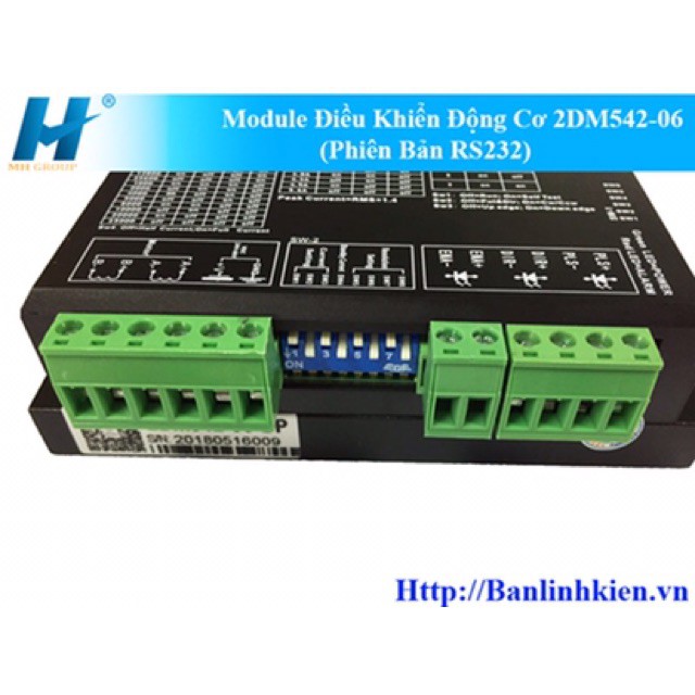 Module Điều Khiển Động Cơ 2DM542-06 (Phiên Bản RS232)