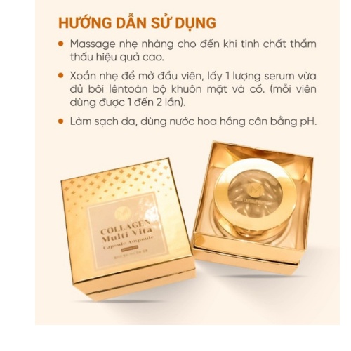 Collagen colagen tươi viên bôi da hàn quốc jm ammud multi vita  đẹp da căng bóng da hộp 38 viên tặng 1 viên ngoài hộp