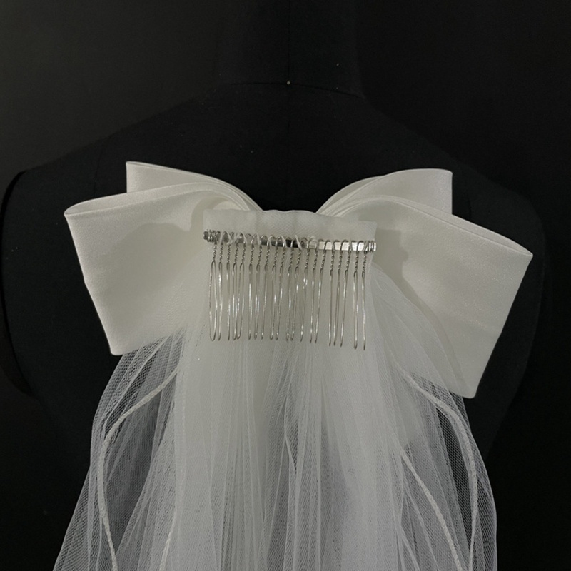 Dải Vải Tuyn 2 Tầng Kèm Lược Trang Trí Cho Tiệc Cưới