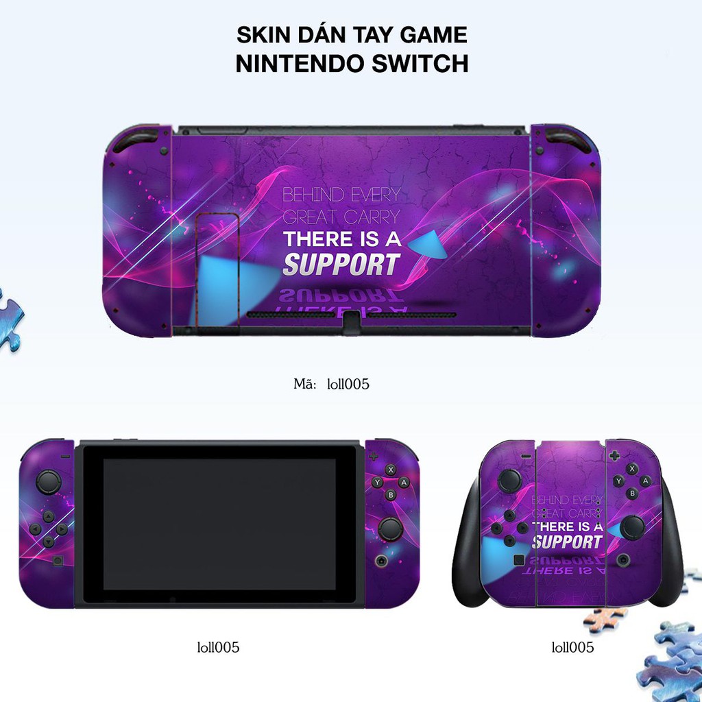 Skin dán máy Nintendo Switch in hình liên quân Siêu Đẹp [ Nhiều Hình ]