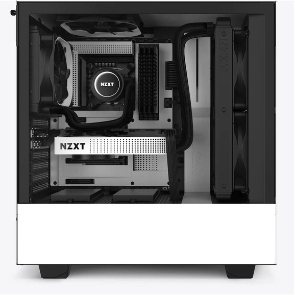 Vỏ Case Máy Tính NZXT H510 Màu Trắng Sần