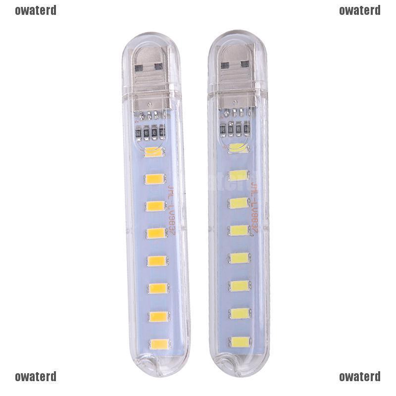 Đèn LED mini 5V 8 bóng , chạy bằng điện , có cổng sạc USB , dùng vào ban đêm