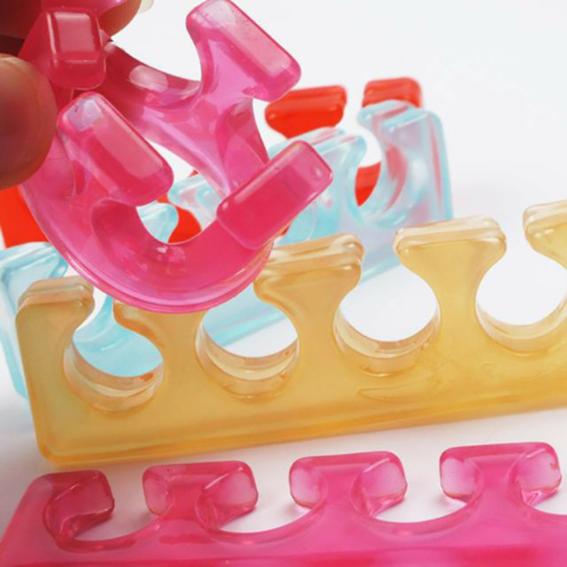 Kẹp tách ngón làm nail bằng silicon