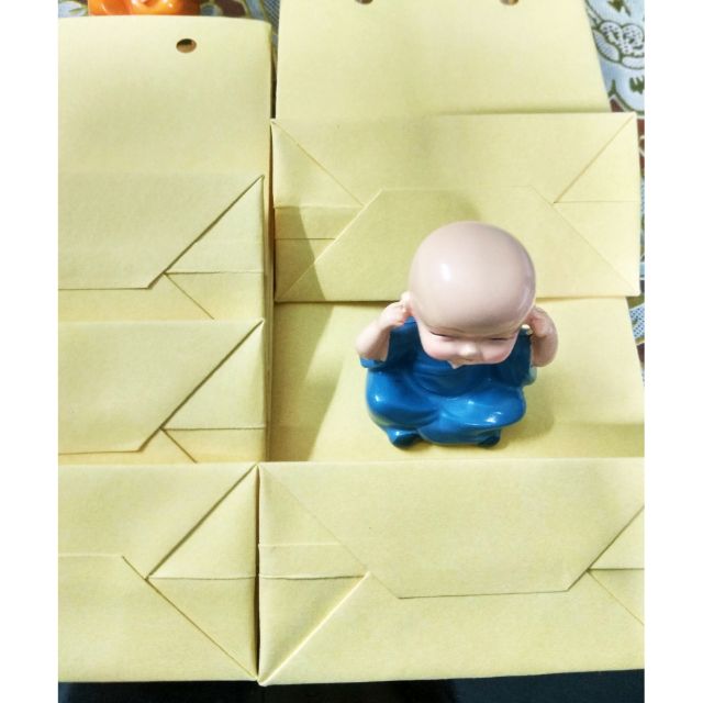 (Nhiều màu) Combo 10 túi giấy mini đựng phụ kiện trang sức