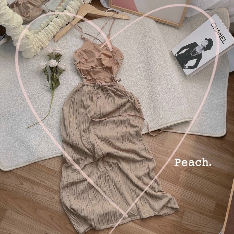 ĐẦM BODY ĐAN LƯNG NÂU TÂY - KÈM VIDEO