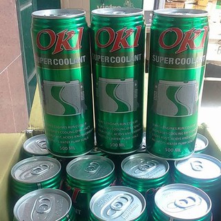 Lon nước làm mát động cơ OKI xanh