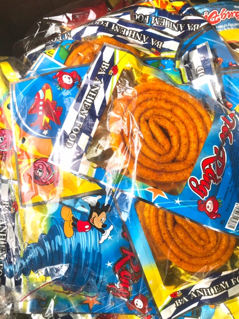 SỈ BỊCH 30 GÓI SNACK VÒI RỒNG CHUA CAY ĐỒ ĂN VẶT SIÊU HOT