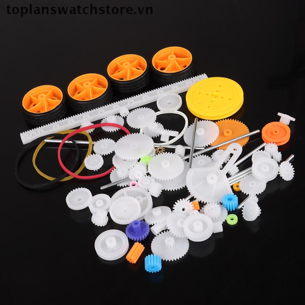 [toplanswatch] Set 78 Bánh Răng Đồ Chơi Bằng Nhựa Cho robot