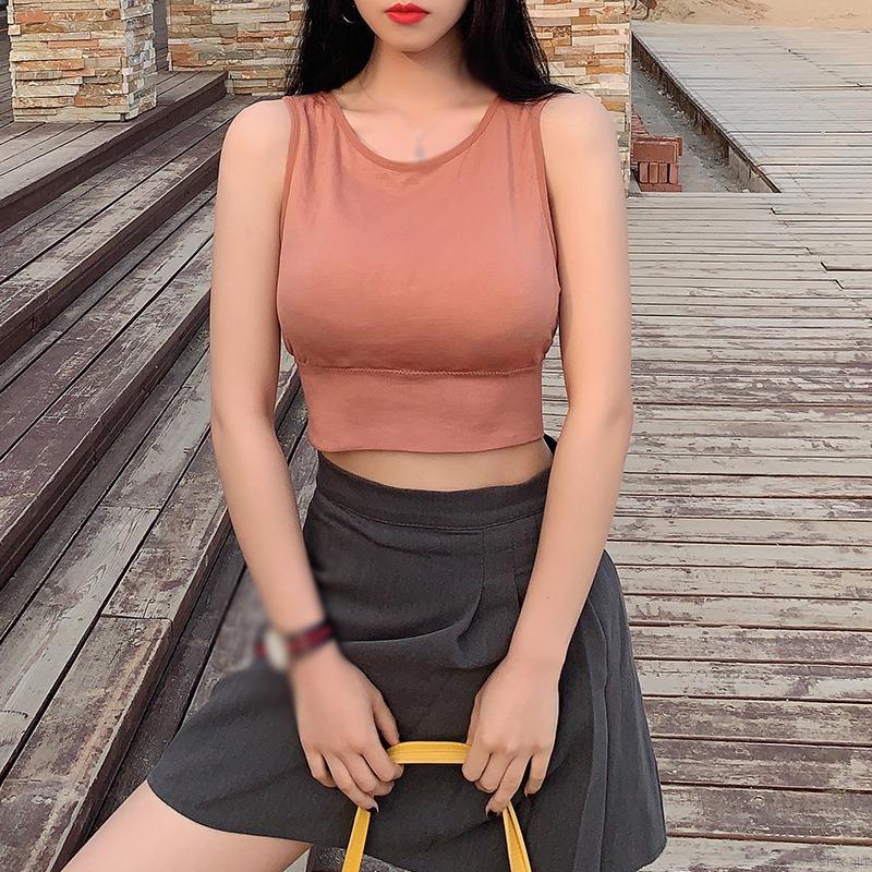 Bra thể thao không gọng kèm mút nâng ngực