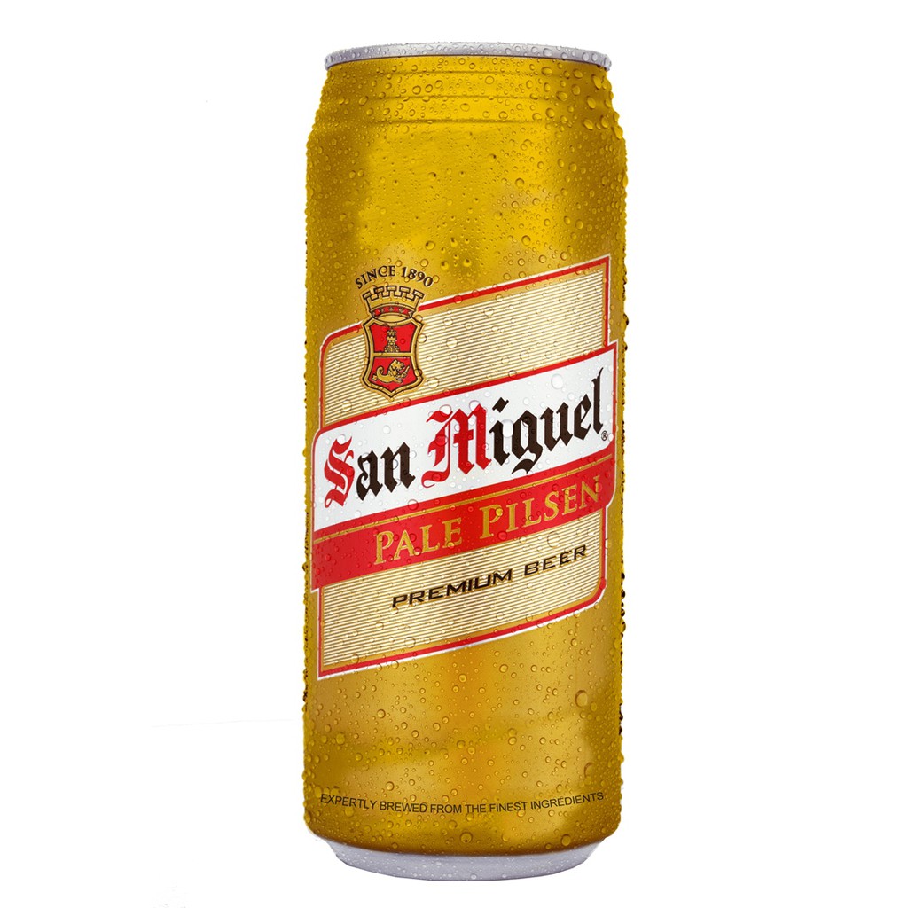 Thùng 12 lon bia San Miguel Pale Pilsen Lon 500ml