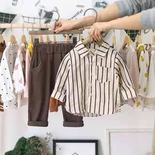 Set Sơ Mi Quần Áo Khoác Bé Trai