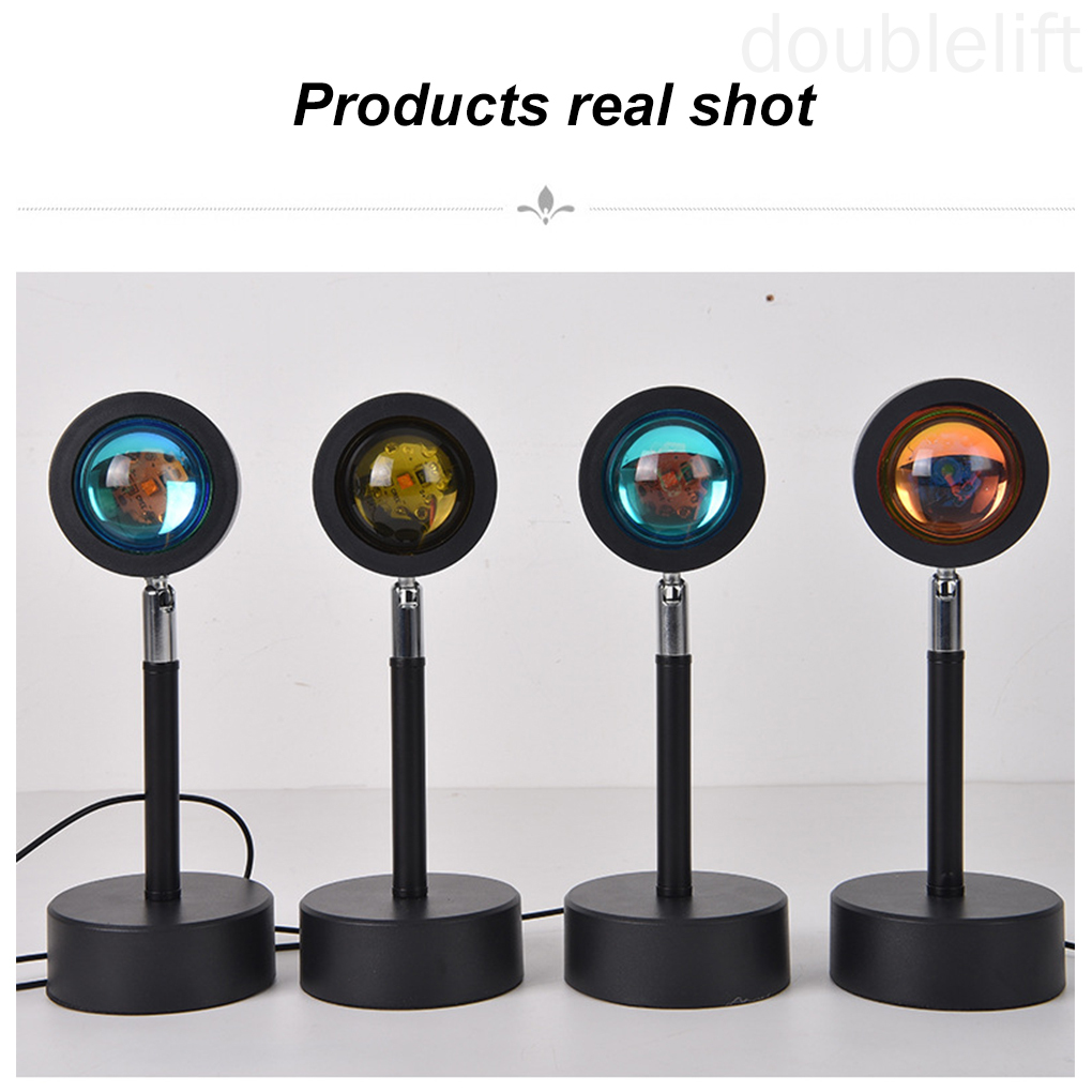Projection Light LED 5W USB Projector Light Adjustable Photography Prop Atmosphere Lamp doublelift store