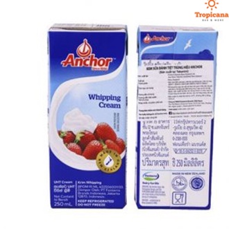 Kem sữa tươi Whipping Cream Anchor 250ml