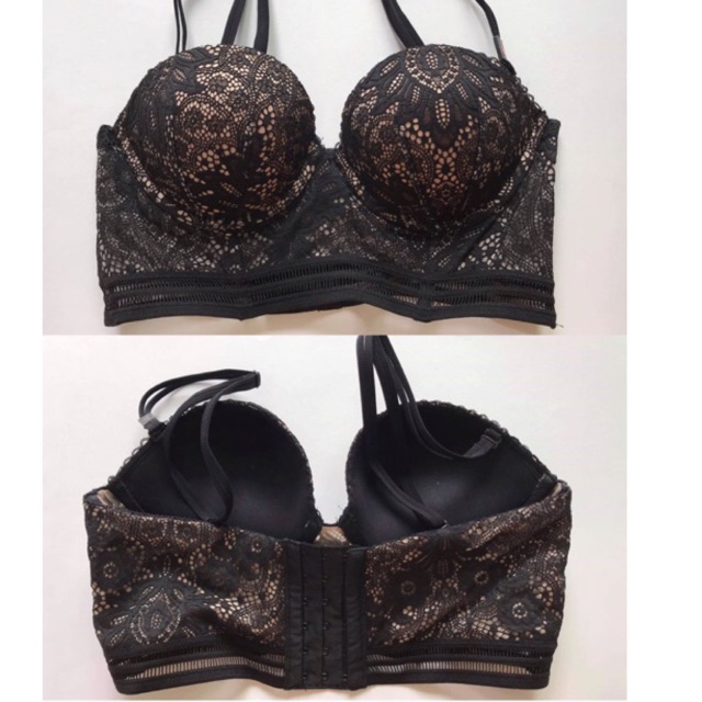 Áo lót Victoria Secret, size 34B, mút vừa, cup ngang, auth, cup ngang, chính hãng