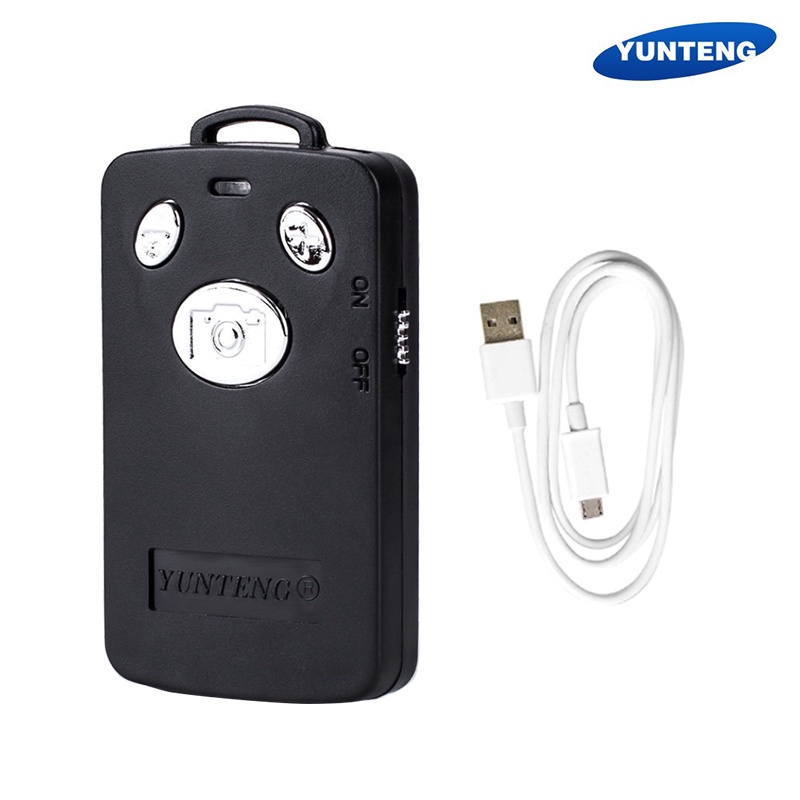 Nút chụp hình remote bluetooth Yunteng mẫu sạc pin HL525 - Kèm cáp sạc Micro USB