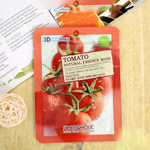 Mặt Nạ 3D Dưỡng Da Tinh Chất Tomato Natural Essence Mask