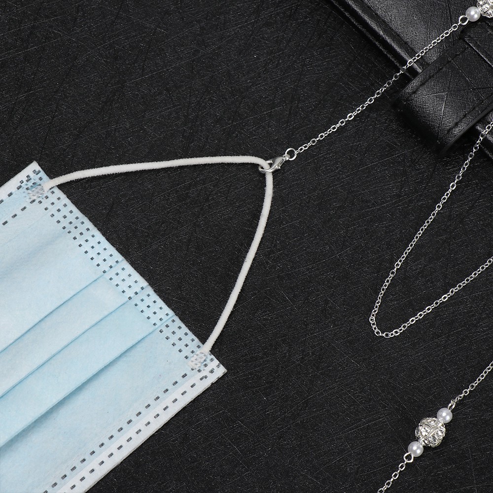 Dây Xích Kim Loại Giữ Mắt Kính Chống Trượt Phong Cách Thể Thao Thời Trang Cho Nam Và Nữ